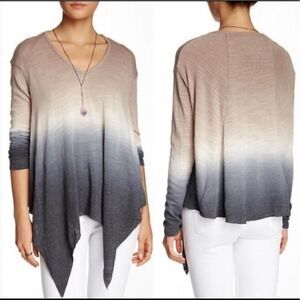 Young fabulous and broke ombré knit long sleeve